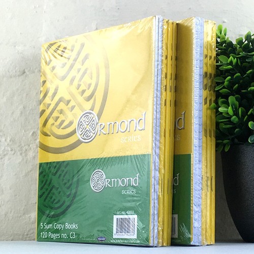 5 X Libros de Ejercicios de Matemáticas Copia Escuela Hogar Trabajo Trabajo Caja Cuadrícula C3 Páginas Cuadradas - Imagen 2 de 15