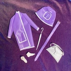 Vntg  Barbie Clone Maddie Mod 1970 SLICK CHICK #1726 Outfit Raincoat, Hood+ ~NM!