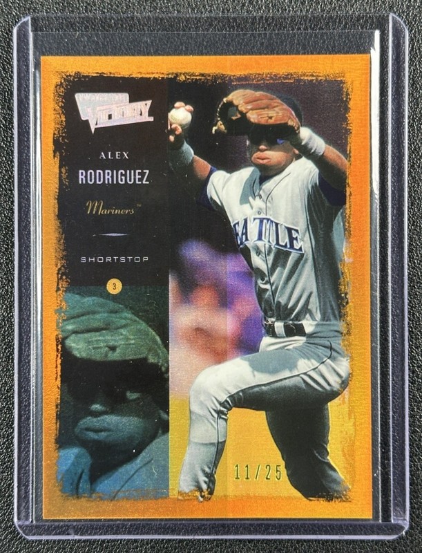 ALEX RODRIGUEZ 2000 UPPER DECK ULTIMATE VICTORY #18 COLL 11/25 MARINERS