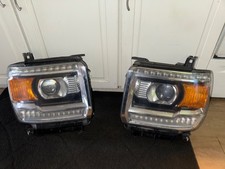 Front Clear/Chrome Headlight Head Lamp Assembly for GMC Sierra 1500 2500 3500 HD