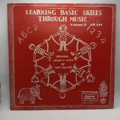 Hap Palmer   Learning Basic Skills Through Music Volume II 1969 LP