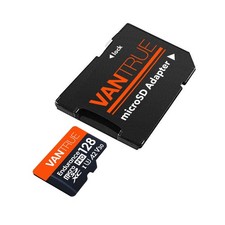 VANTRUE 128GB U3 microSDXC 100MB/s 4K Dash Cam Card  SD Adapter
