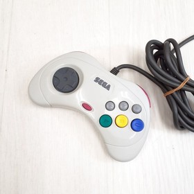 Sega Saturn console Japan White bundle with 5 Games & 2 controllers tested