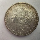 1880-S Morgan Silver Dollar $1 90% Silver Coin