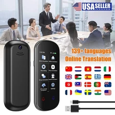 139 Language Translator Device Smart Two-Way Instant Voice Photo Translation US