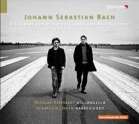 Johann Sebastian Bach: 3 Sonaten FüR Viola Da Gamba Cemb... | CD | Zustand Neu