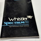 Vintage Whistler Spectrum High Performance Radar Detector & Mount — photo 4