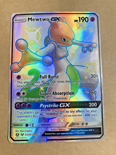 2019 Pokemon—Mewtwo GX #SV59/SV94 Hidden Fates: Shiny Vault—Shiny Holo Rare[LP] on eBay