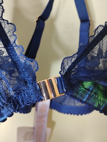 NWT Savage Fenty Butterfly Lace Bralette Women's Size L Fairycore - Picture 5 of 10