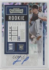 2020 Panini Contenders Rookie 2 Cracked Ice Ticket 19/23 Lewis Thorpe Auto 1l2