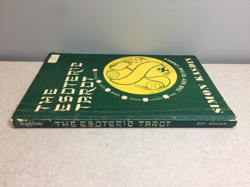 The Esoteric Tarot: Key to the Cabalah Simon Kasdin 1972 Vintage paperback - Picture 4 of 5