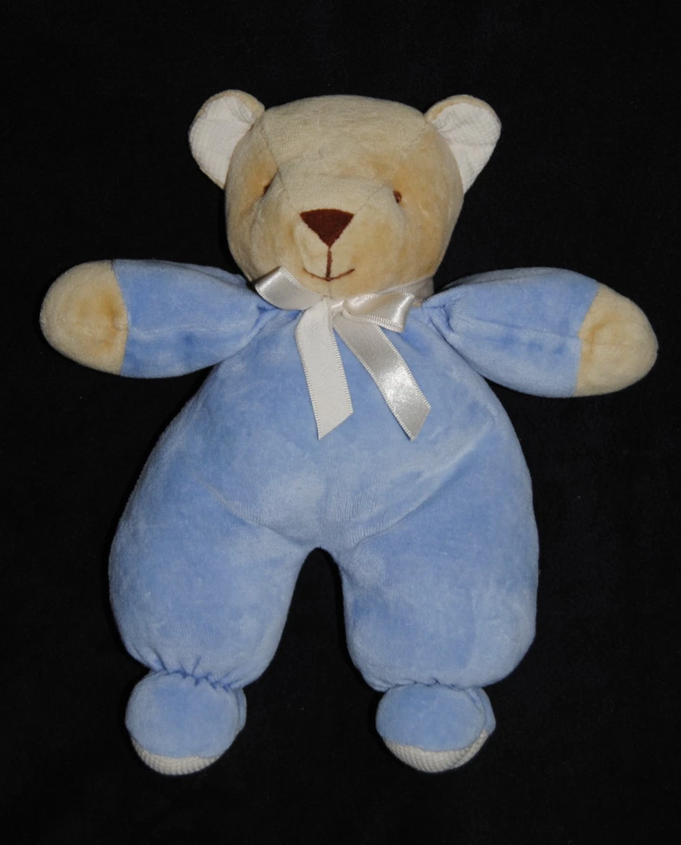 Doudou Ours Tidou Noukie's - Gris Fluorescent, Lune Et étoiles, 42 Cm