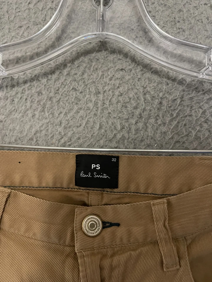 Pantalones Paul Smith Hombre Talla 32 Pana Marrón Adulto Algodón Foto 3 de 4