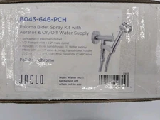 Jaclo Paloma Bidet Faucet w/ Single Handle w/ Aerator Polished Chrome B043-646