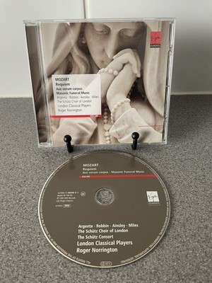 Wolfgang Amadeus Mozart: Mozart: Requiem/Ave Verum Corpus Virgin CD Norrington