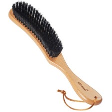 BFWood Clothes Brush, Boar Bristle Lint Brush for Suits, Yellow (Beech)