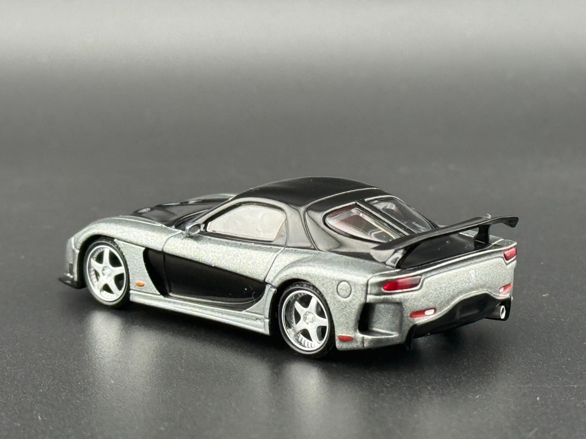 Mini GT Mazda RX-7 VeilSide – Fortune Grey #1057 1/64 | eBay