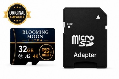 Blooming Moon Ultra Speicherkarte Micro SD 32GB (mit Adapter)