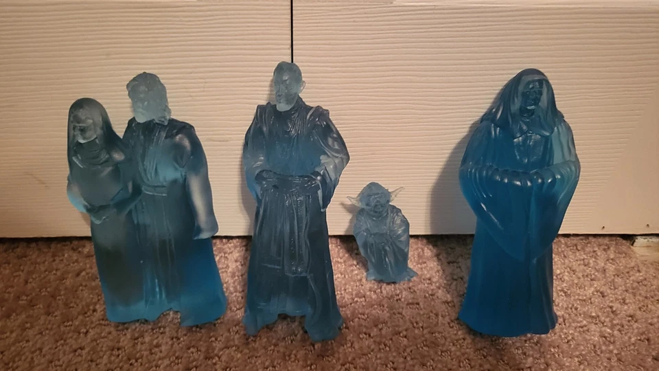 Star Wars The Black Series - Force Ghosts 3D Printed Figure Lot - Image 2 of 4