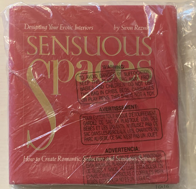 Sensuous Spaces Hardcover by Sivon Reznikoff Whitney Erotic Interiors Nonfiction