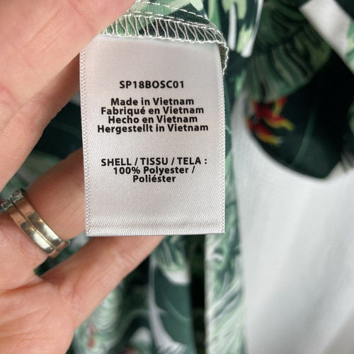 Rachel Zoe Neu mit Etikett Einheitsgröße Staubtuch-Kimono tropischer Druck Schwimmen Überziehen Quaste zum Binden - Bild 8 von 11