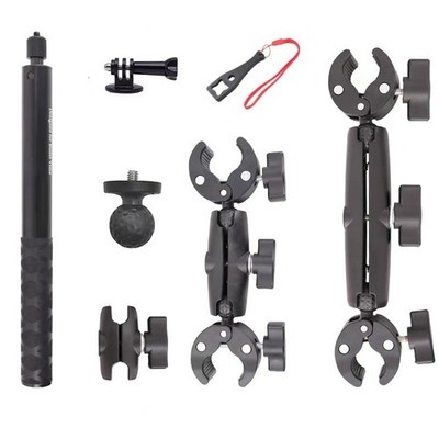 Motorcycle Support Kit For Insta360 One X5 X4 X3 X2 Rs Osmo 7 PCS NEW