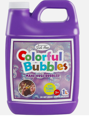 Lulu Home Bubble Concentrated Solution, 1 L/ 33.8 OZ Refill Purple (T8)