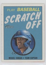 2020 Topps Heritage Minor League Edition 1971 Scratch-Off Miguel Vargas #27 3d5
