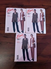 VTG McCalls 9432 Easy Womens Unlined Loose Vest Top Pull-On Pants SZ 14-20 UC FF