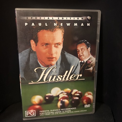 The Hustler DVD 1961 Special Edition Stars Paul Newman & Jackie Gleason VGC R4
