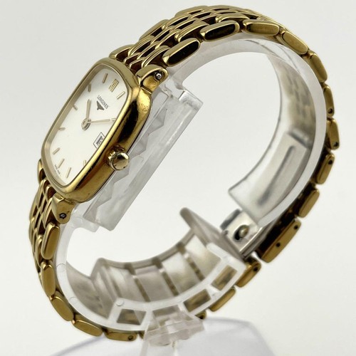 Longines Flagship Square Date Analog Quartz Men's Wristwatch Working Item - Picture 4 of 10