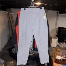 Seersucker Pants Size M 33-34 Goodfellow  Co.