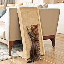 Cat Scratcher, Cat Sisal Scratching Ramp, L Shape Cat Scratch Pad for Indoor Cat
