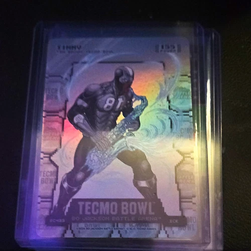 HaHa Tecmo Bowl Bo Jackson Battle Arena Bo Jackson Raiders #81 2024 Hologram