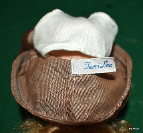 MUÑECA BROWNIE CHICA SCOUT COSMOPOLITA JENGIBRE 1956 8" - VESTIDA POR TERRI LEE - Imagen 7 de 7