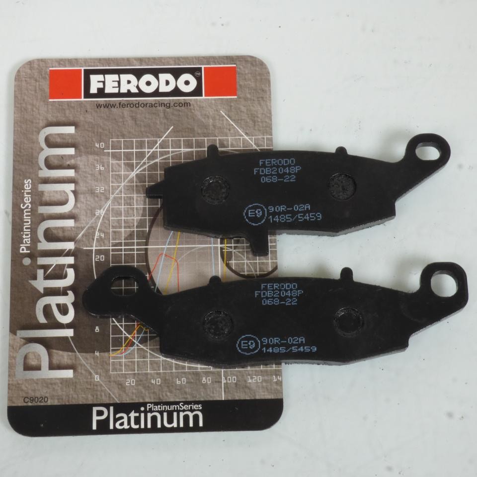 Plaquette Ferodo AV pour éliminer les bruits de frein sur Kawasaki VN 1700