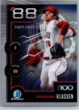 2025 Bowman #BTP-88 George Klassen Bowman Scouts Top 100