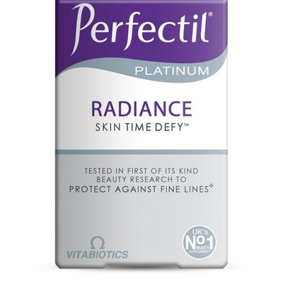 Vitabiotics Perfectil Platinum Skin Radiance 60 60 Count (Pack of 1), Multi 