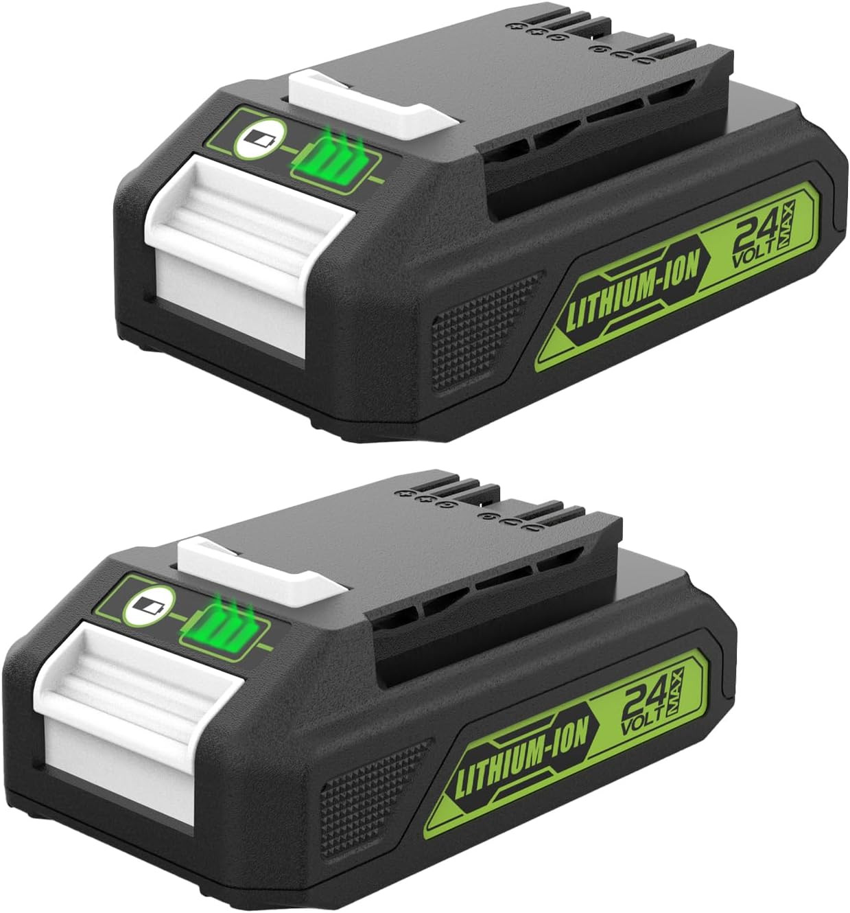 2 Batterie 24V 3,5Ah Compatibili Greenworks - Ricambio Alta Capacità
