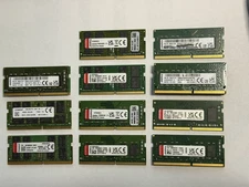 Used - Kingston 8GB & 16GB DDR4 RAM MEMORY