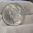 1886 US Morgan Silver Dollar $1 AU+
