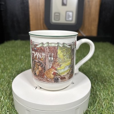 Villeroy & Boch Foxwood Tales Coffee Mug Porcelain 3 5/8” 10 oz