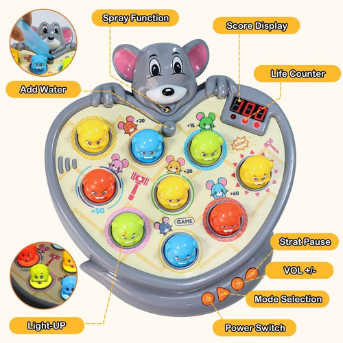 Hammer Pounding Game,Toys for 2 + Year Old Boys,Fine Motor Gift for Toddlers - Picture 2 of 4