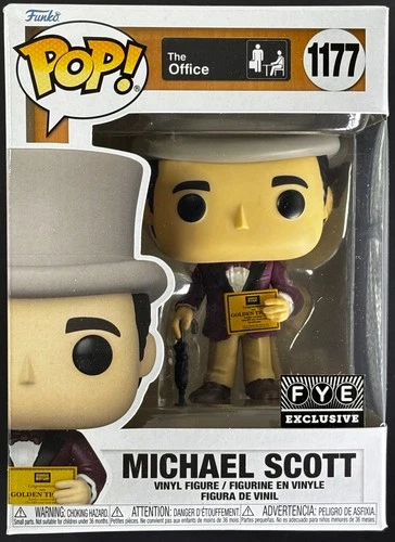 FUNKO POP TELEVISION MICHAEL SCOTT #1177 THE OFFICE FYE EXCLUSIVE DUNDER MIFFLIN