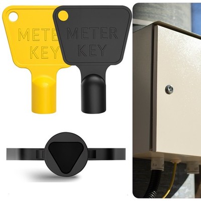 Gasbox/Meter Ersatz Universal Utility Dreieck Schlüssel für Haus & Außenbereich