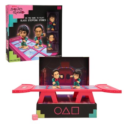 IMC Toys Squid Game Challenge Glass Tile Spiel aus der Netflix-Serie, Herausford