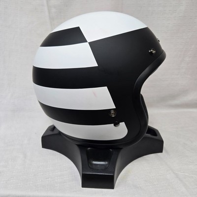 Bell Custom 500 Helmet Parlor Matte Black/White Large *OPEN BOX DISPLAY BLEM*