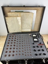 Boeing Airplane Co Vacuum Tube Tester Ager Assembly Air Force Test Equipment