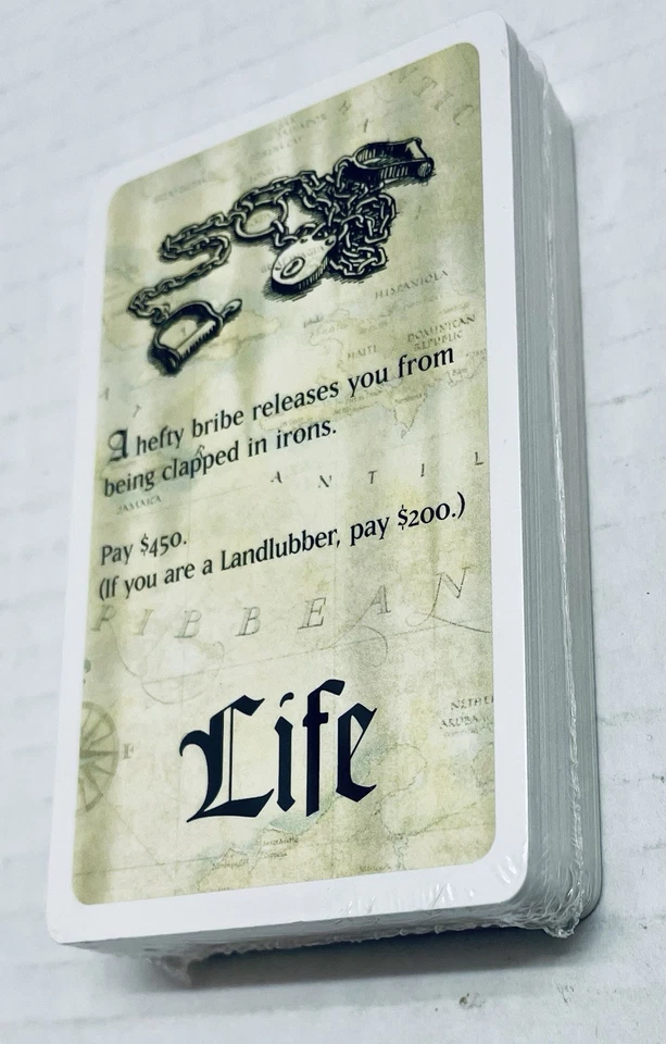 Juego de la Vida Piratas del Caribe Cofre del Hombre Muerto Piezas de Repuesto Tarjetas Foto 2 de 4