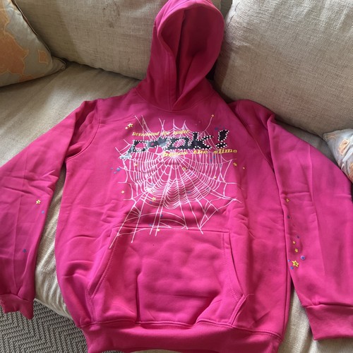 Spider Hoodie Pink